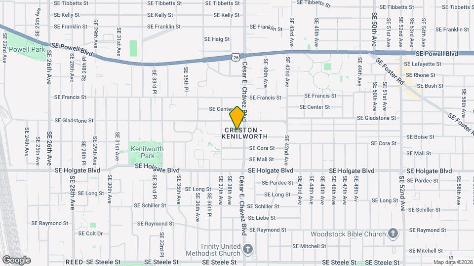 4125 SE Cesar Estrada Chavez Blvd Map and Location Details