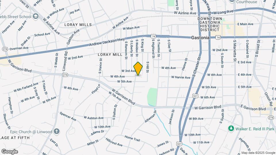 Loray Mill Villas Map and Location Details