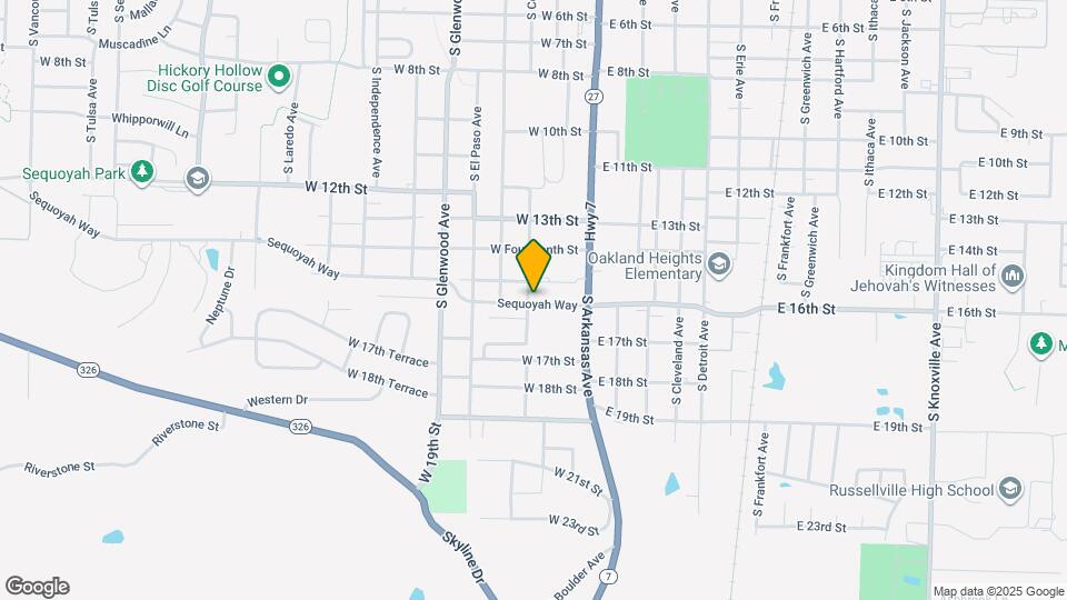 218 Sequoyah Way Map and Location Details