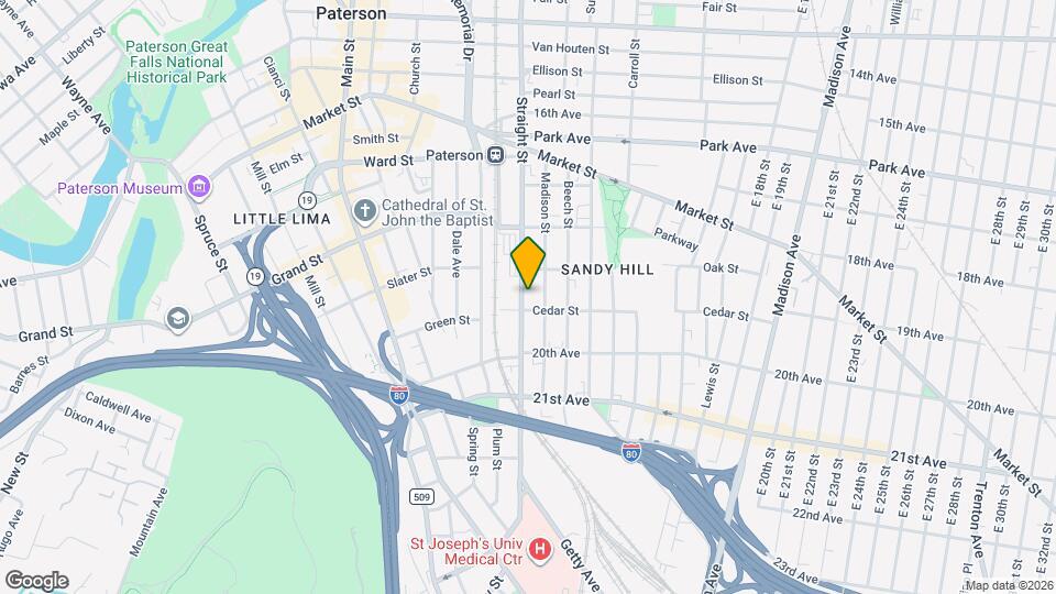 393 Straight St, Unit 3 Bedroom Apartment Map and Location Details