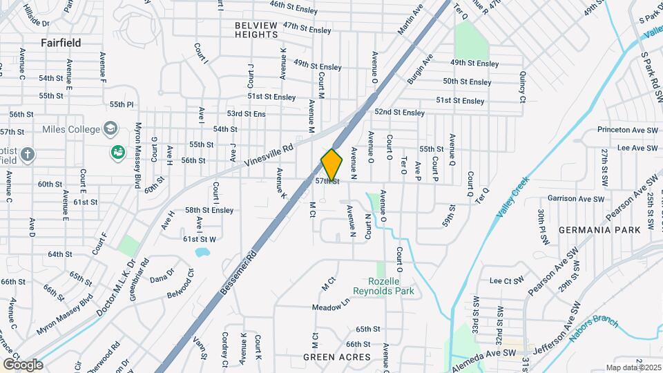 1323 57th St Map and Location Details