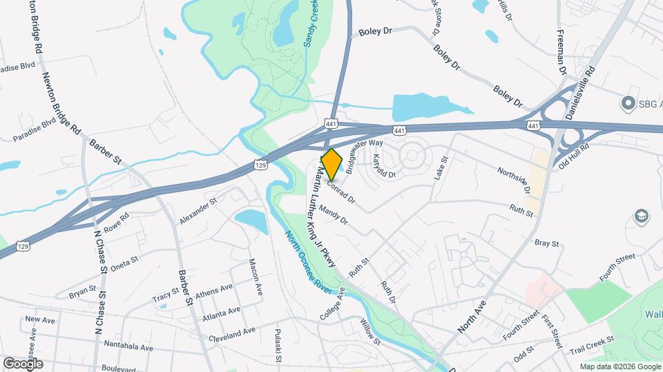 114 Conrad Dr Map and Location Details