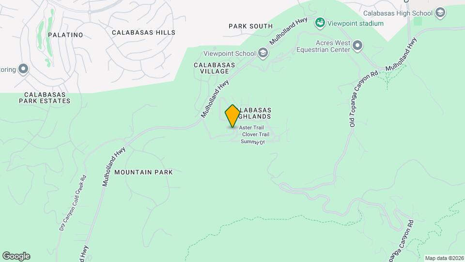 23749 Canyon Dr Map and Location Details