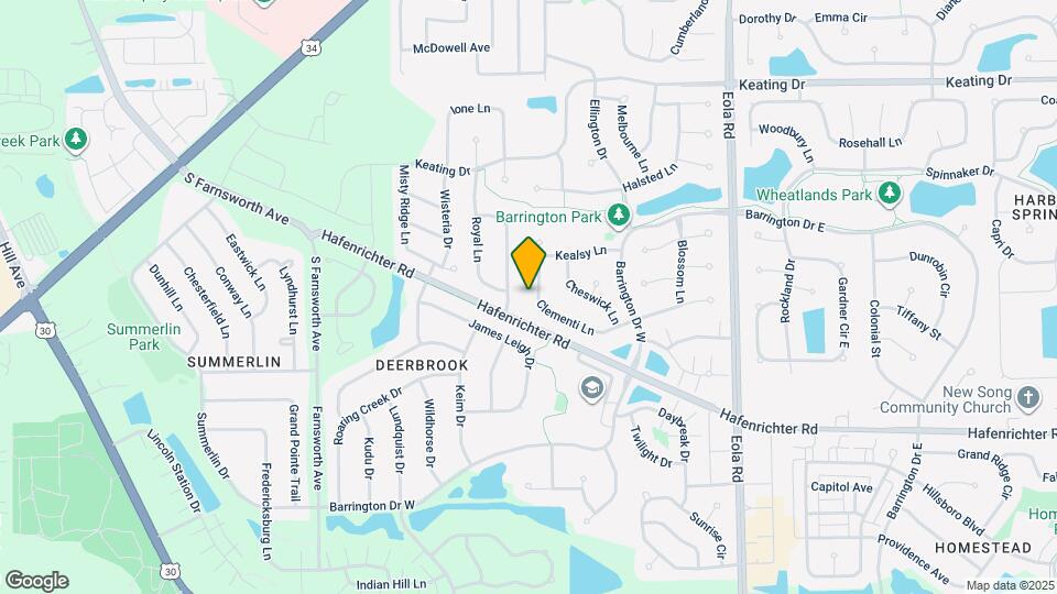 2025 Clementi Ln Map and Location Details