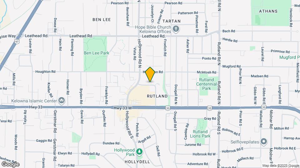 230 Aurora Cres Map and Location Details