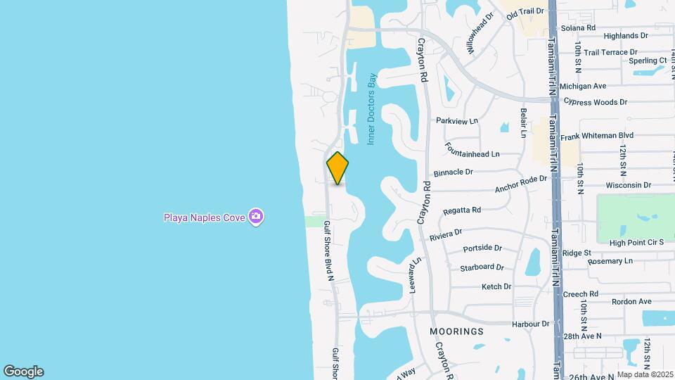 3430 Gulf Shore Blvd N Mapa y Detalles de la Ubicación