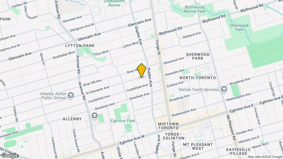 95 St Clements Ave Map and Location Details