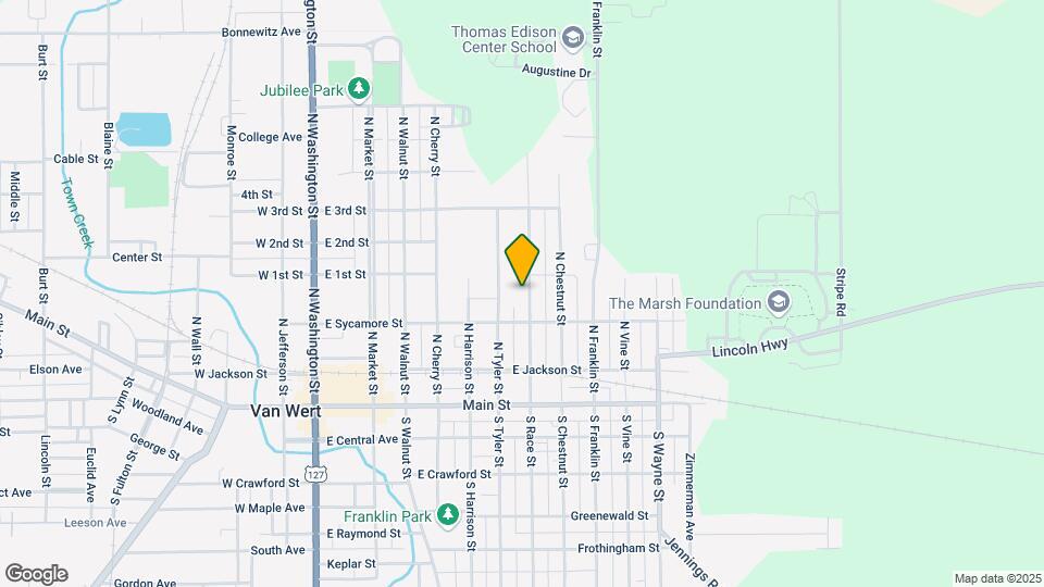 325 N Race St Map and Location Details