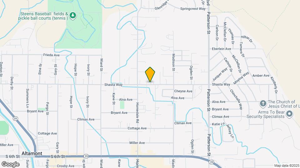 5529 Shasta Way Map and Location Details