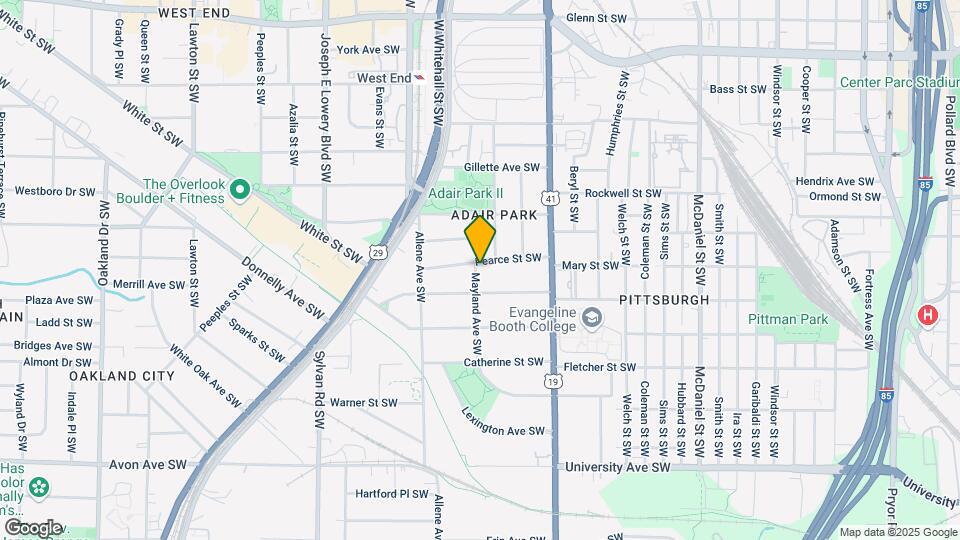 942 SW Mayland Ave Map and Location Details