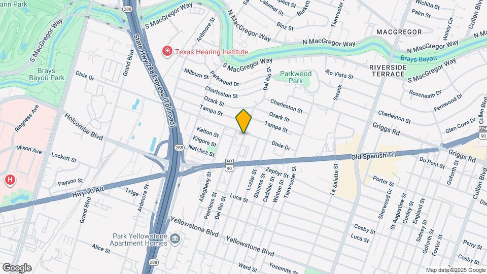 6324 Del Rio St Map and Location Details