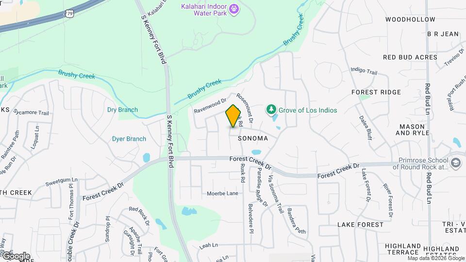 645 Arrowood Pl Map and Location Details
