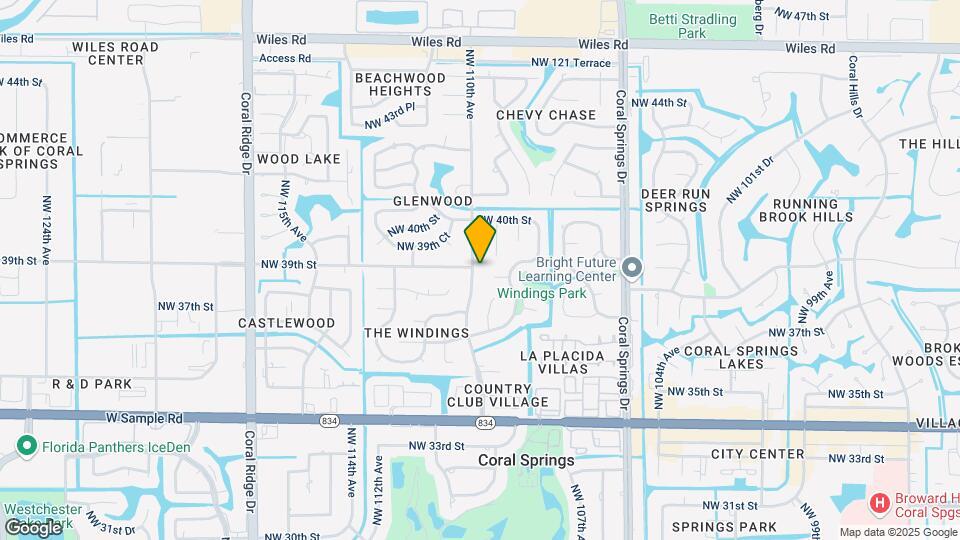 3861 NW 110th Ave Mapa y Detalles de la Ubicación