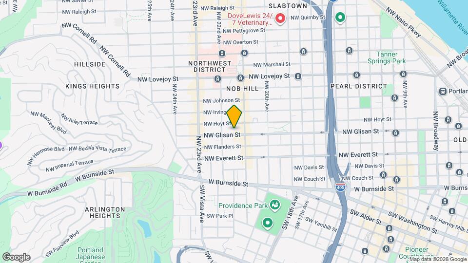 2147-2147 NW Glisan St, Unit 2145 Map and Location Details
