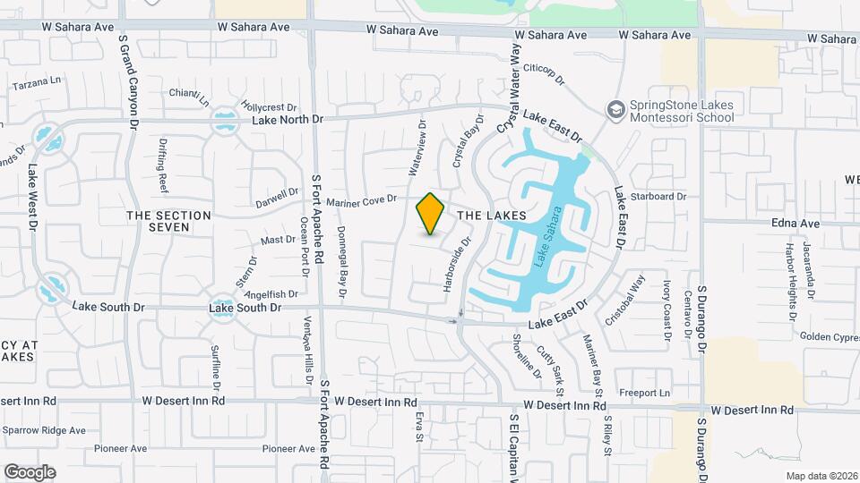 8908 Beach Front Dr Map and Location Details