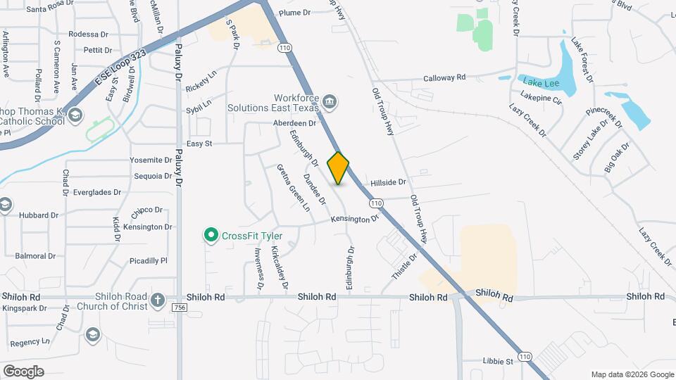 4614-4616 Edinburgh Dr Map and Location Details