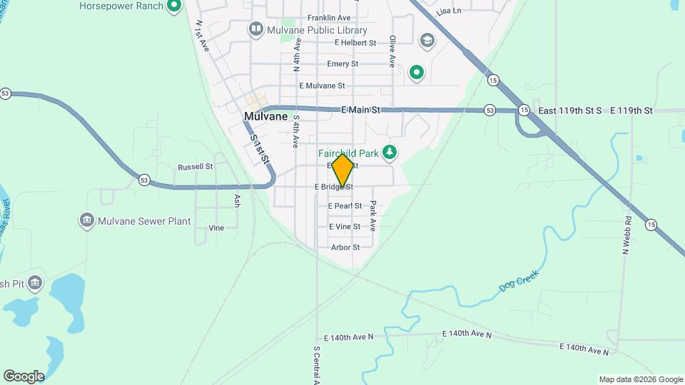 429 E Bridge St Map and Location Details