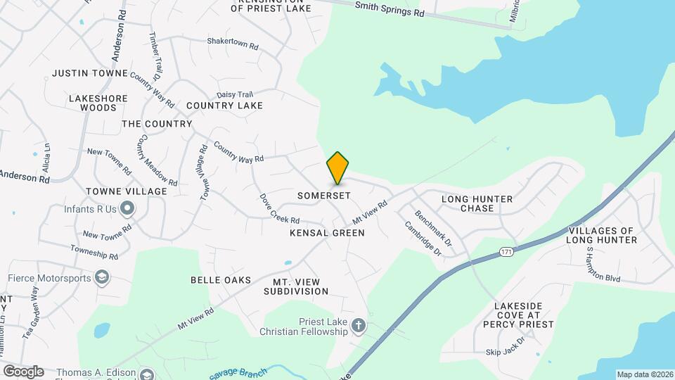 3708 Seasons Dr Mapa y Detalles de la Ubicación