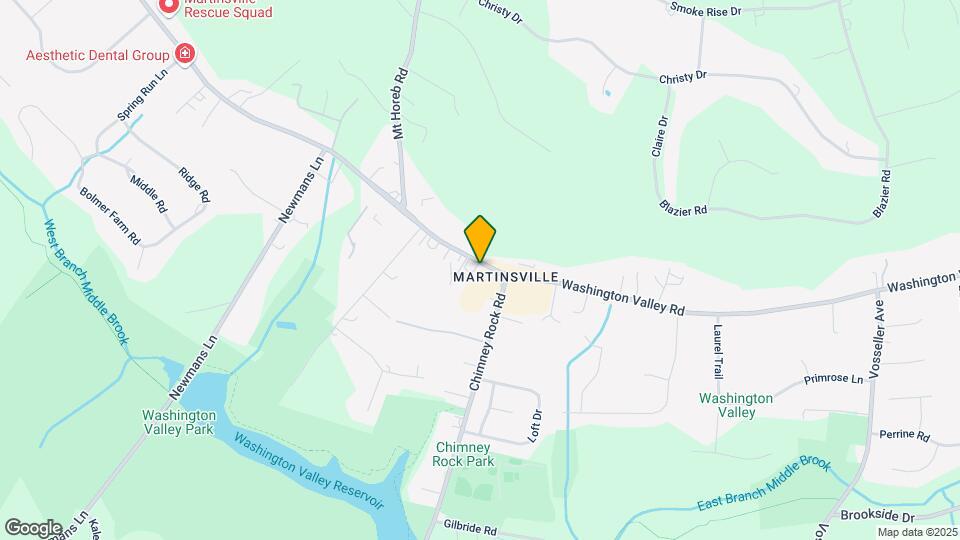 1962 Washington Valley Rd Map and Location Details