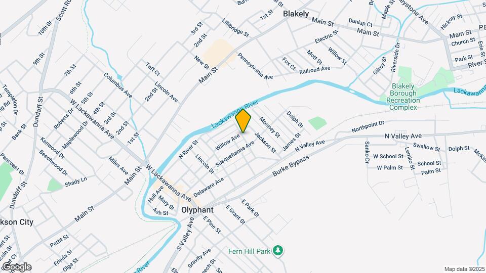 206 Olyphant Ct Map and Location Details