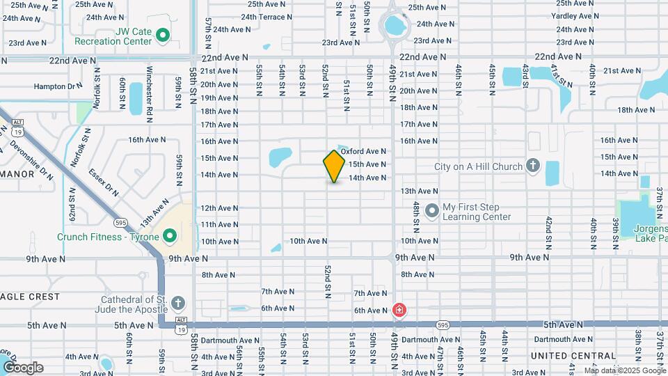 5131 13th Ave N Map and Location Details