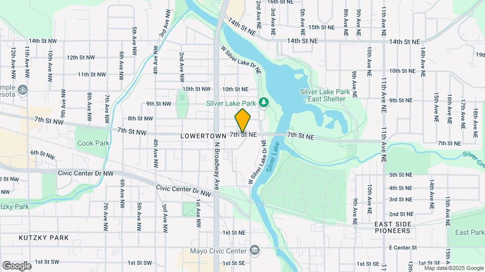 Silver Lake Crossing Map and Location Details