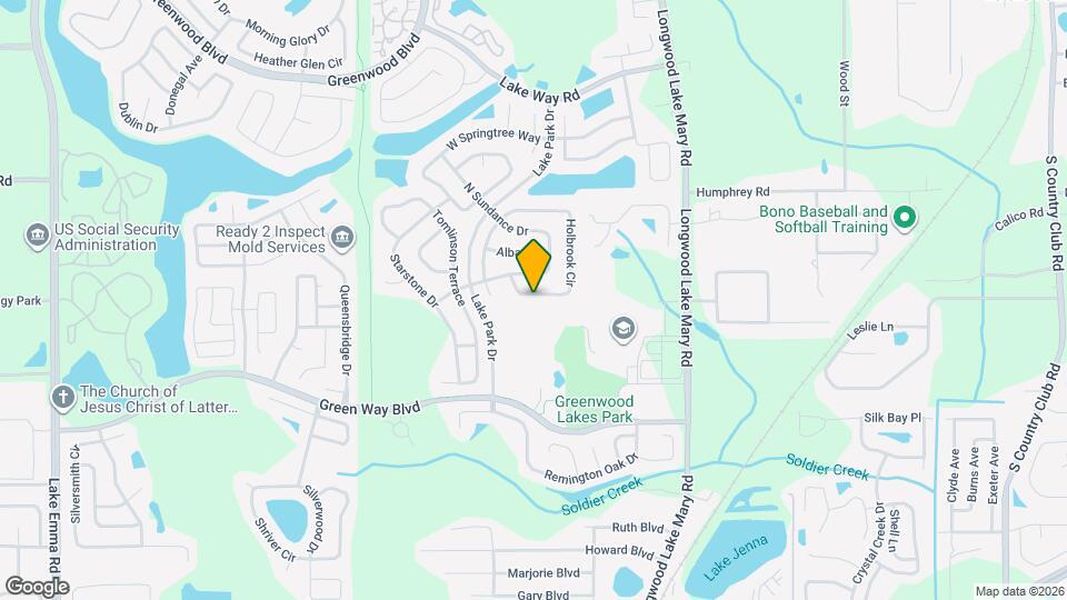 718 Holbrook Cir Map and Location Details