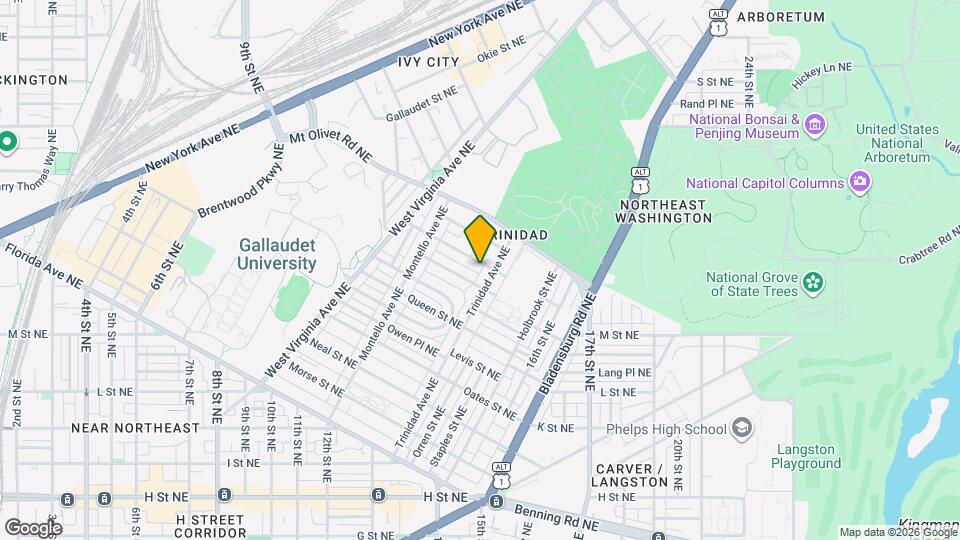 1269 Raum St NE Mapa y Detalles de la Ubicación