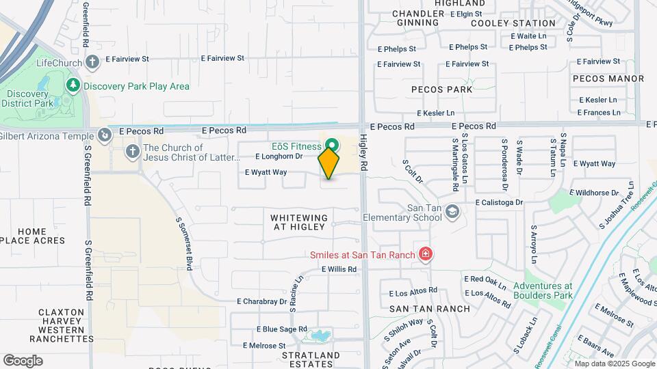 3104 E Wildhorse Ct Map and Location Details