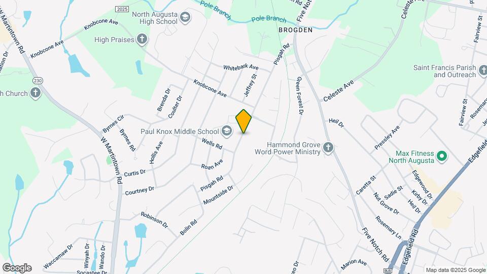 1909 Pisgah Rd Map and Location Details