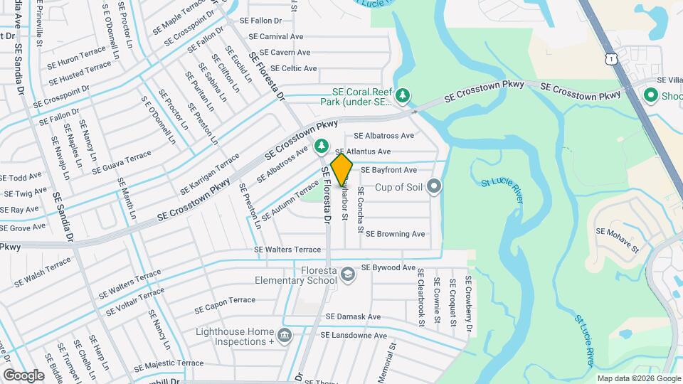 1348 SE Bayharbor St Mapa y Detalles de la Ubicación