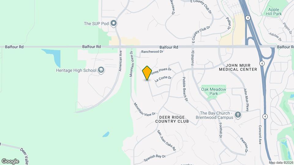 2649 Torrey Pines Dr Map and Location Details