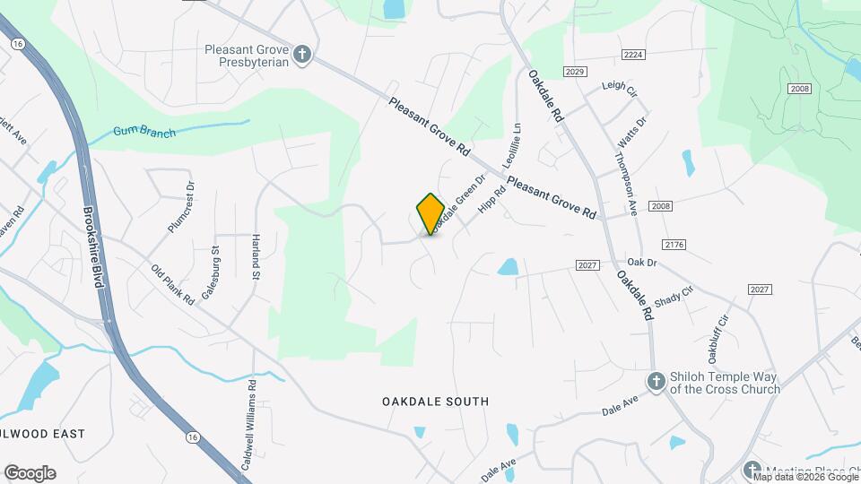 1550 Oakdale Green Dr Map and Location Details