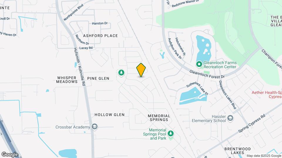 9638 Brenthaven Springs Ln Map and Location Details