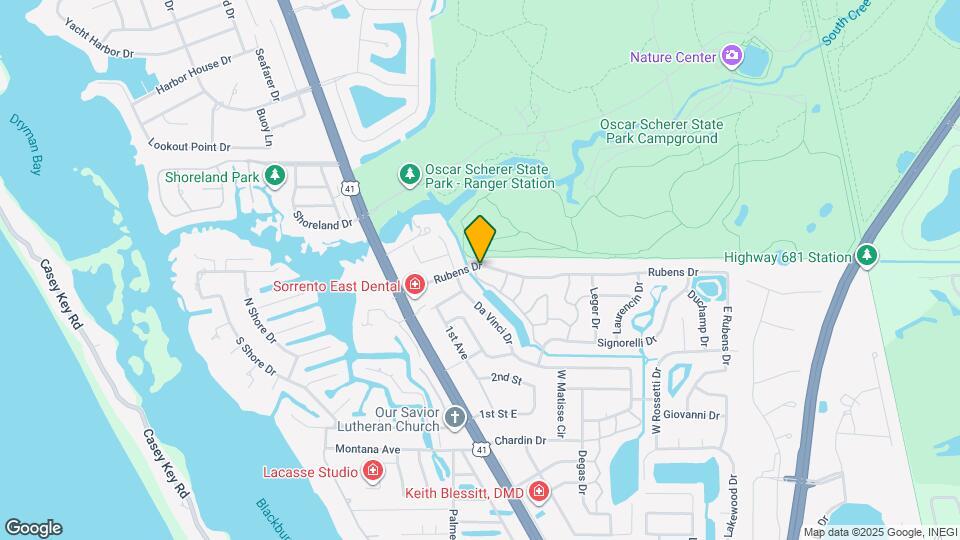 501 Rubens Dr Map and Location Details