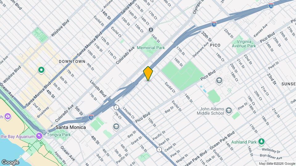 1212 Michigan Ave, Unit A Mapa y Detalles de la Ubicación