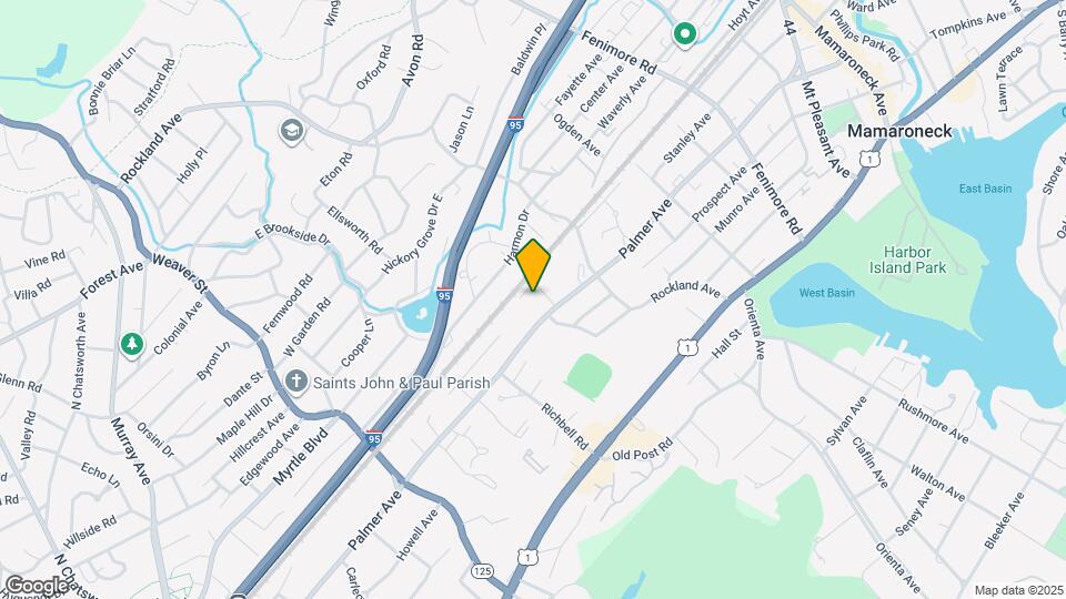 905 Palmer Ave Map and Location Details