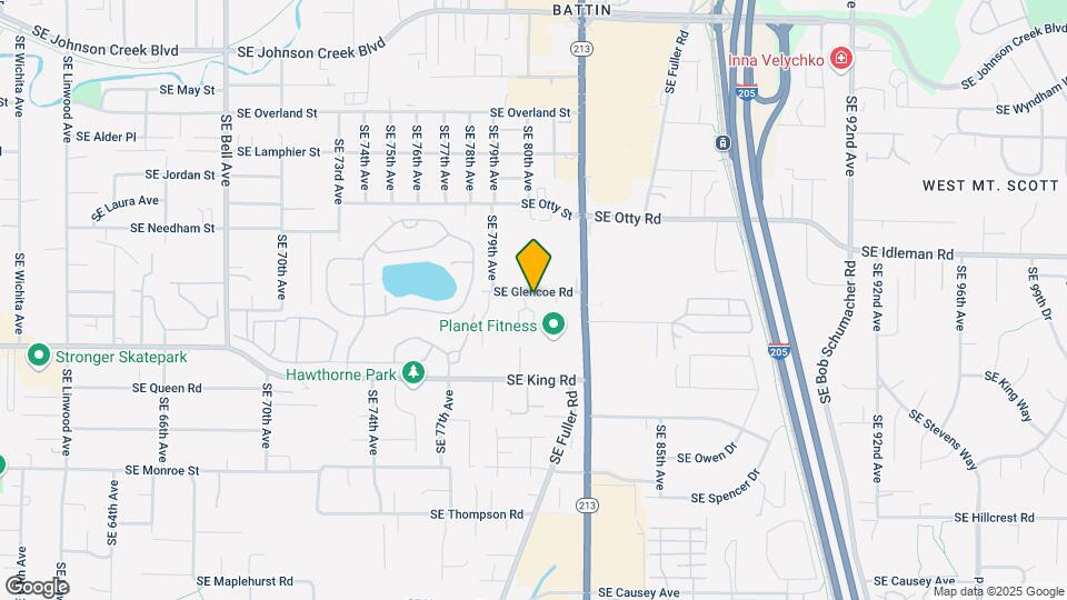 8012 SE Glencoe Rd Mapa y Detalles de la Ubicación