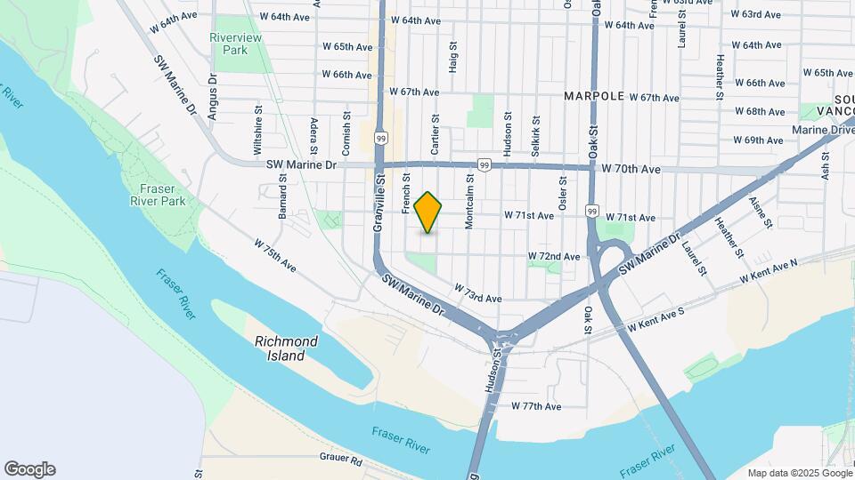 8757 Cartier St Map and Location Details
