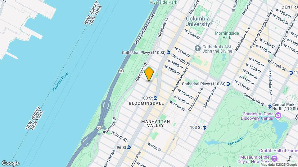 915 West End Ave Mapa y Detalles de la Ubicación