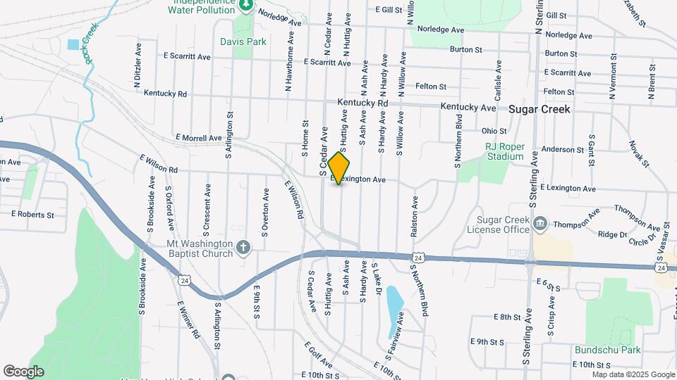 508 S Huttig Ave Map and Location Details