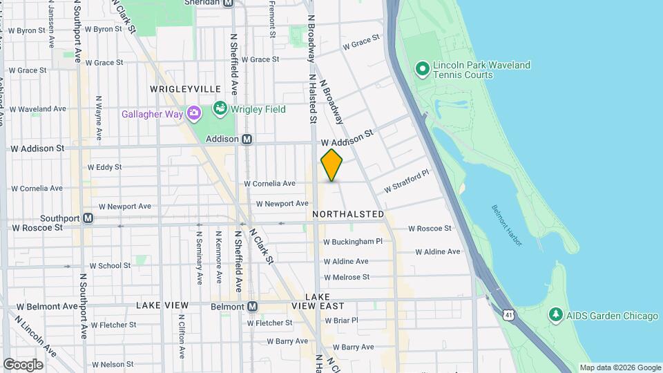749 W Cornelia Ave, Unit C3 Mapa y Detalles de la Ubicación