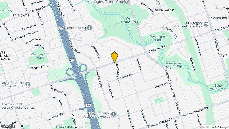 359 Rathburn Rd Map and Location Details