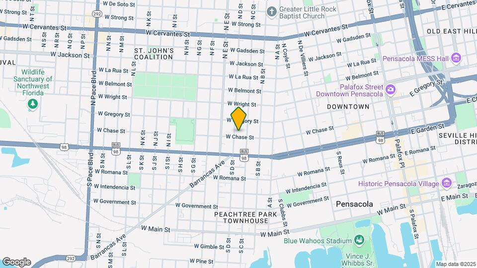 980 W Chase St Map and Location Details
