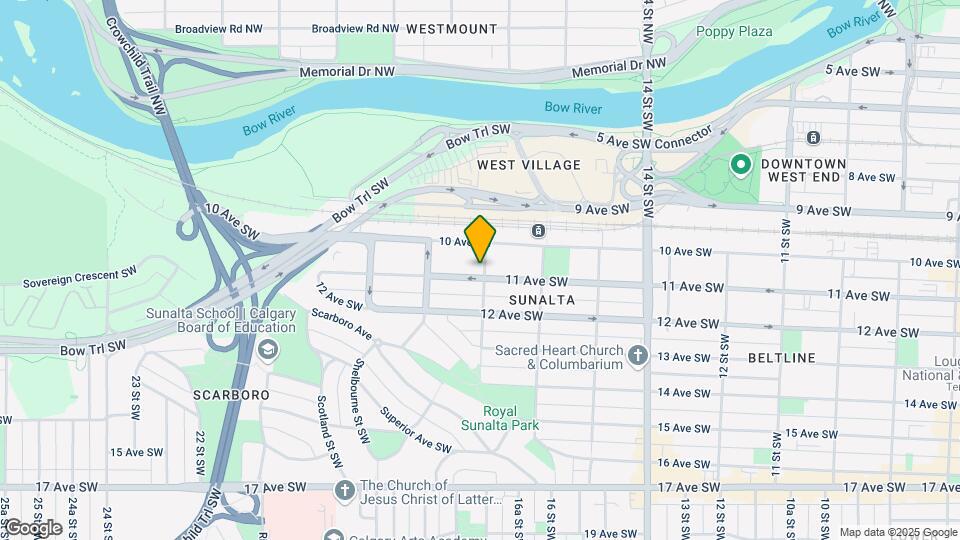 1802 11 Av SW Map and Location Details