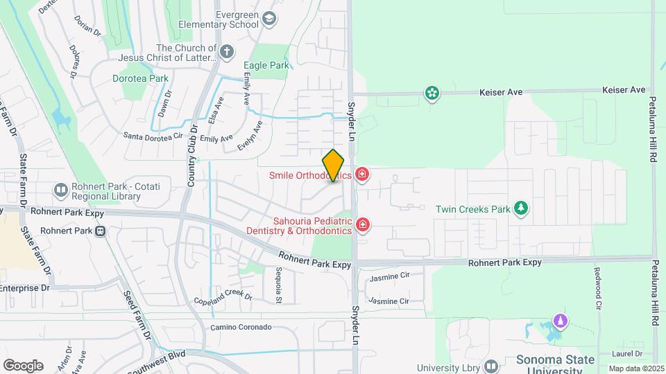 1191 San Antonio Dr Mapa y Detalles de la Ubicación