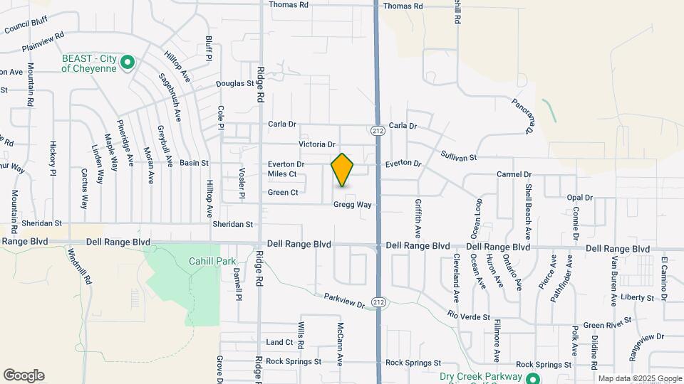 3800 Gregg Way Map and Location Details