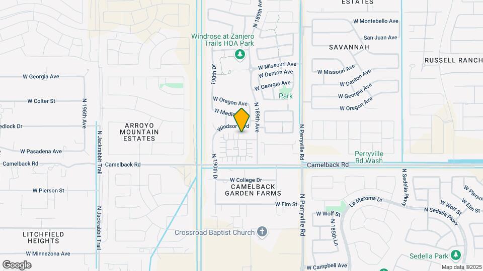 18934 W Reade Ave Map and Location Details