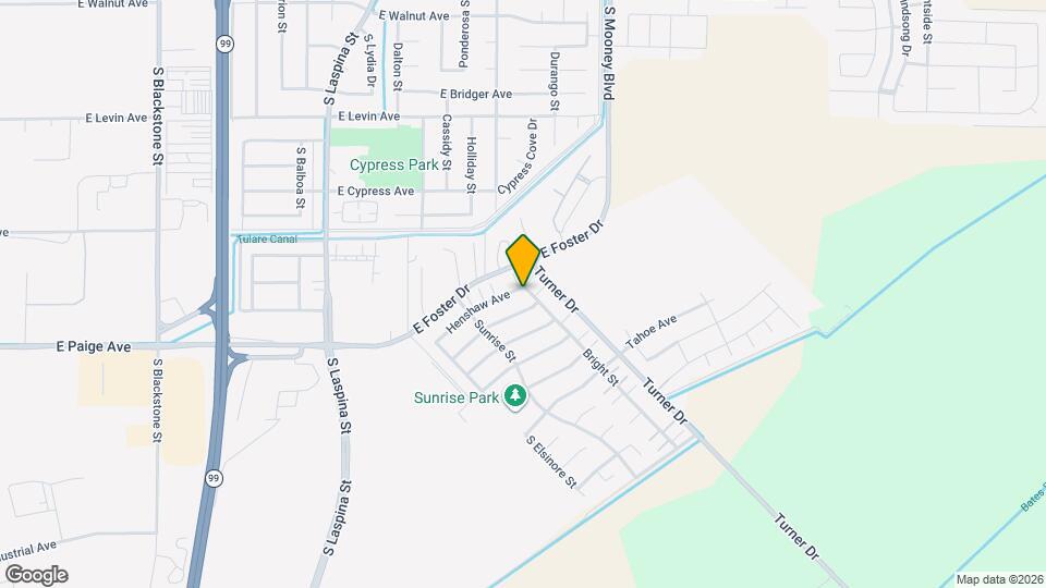 1947 Henshaw Ave Map and Location Details