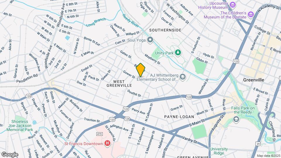 316 Gower St Map and Location Details